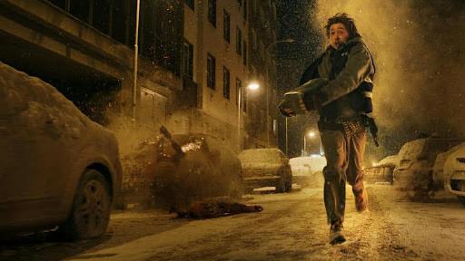 Austin Abrams in Zach Cregger’s “Resident Evil” (2026). (Photo courtesy of IMDb)