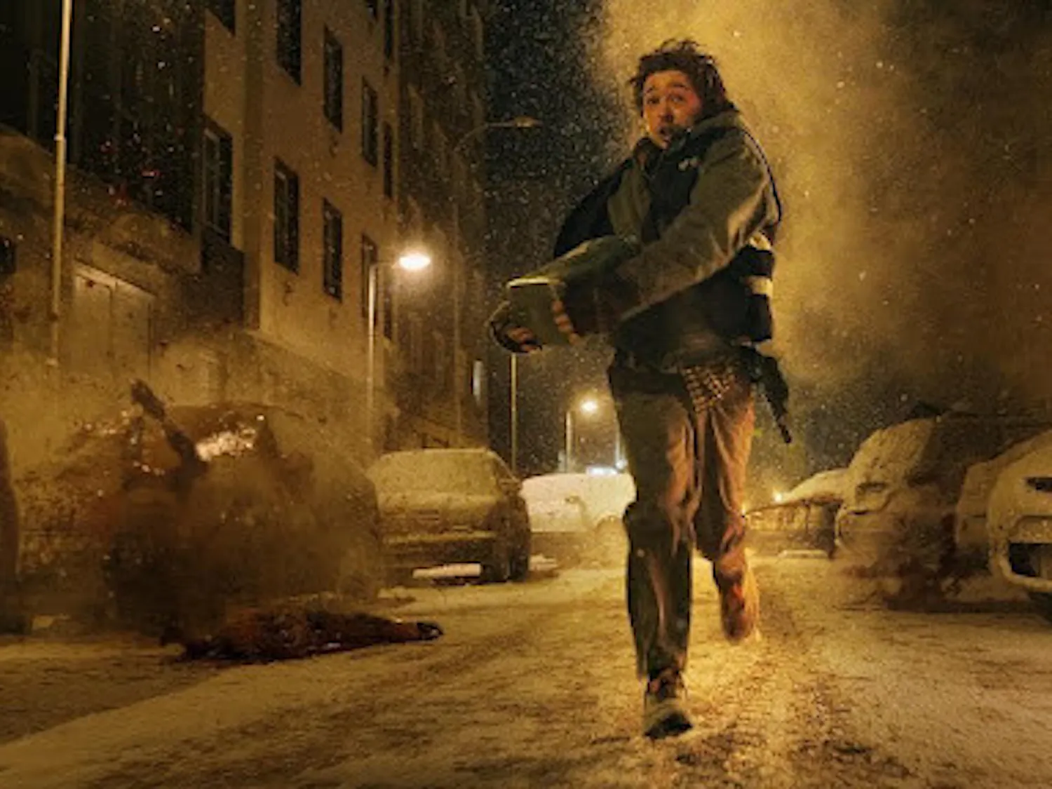 Austin Abrams in Zach Cregger’s “Resident Evil” (2026). (Photo courtesy of IMDb)