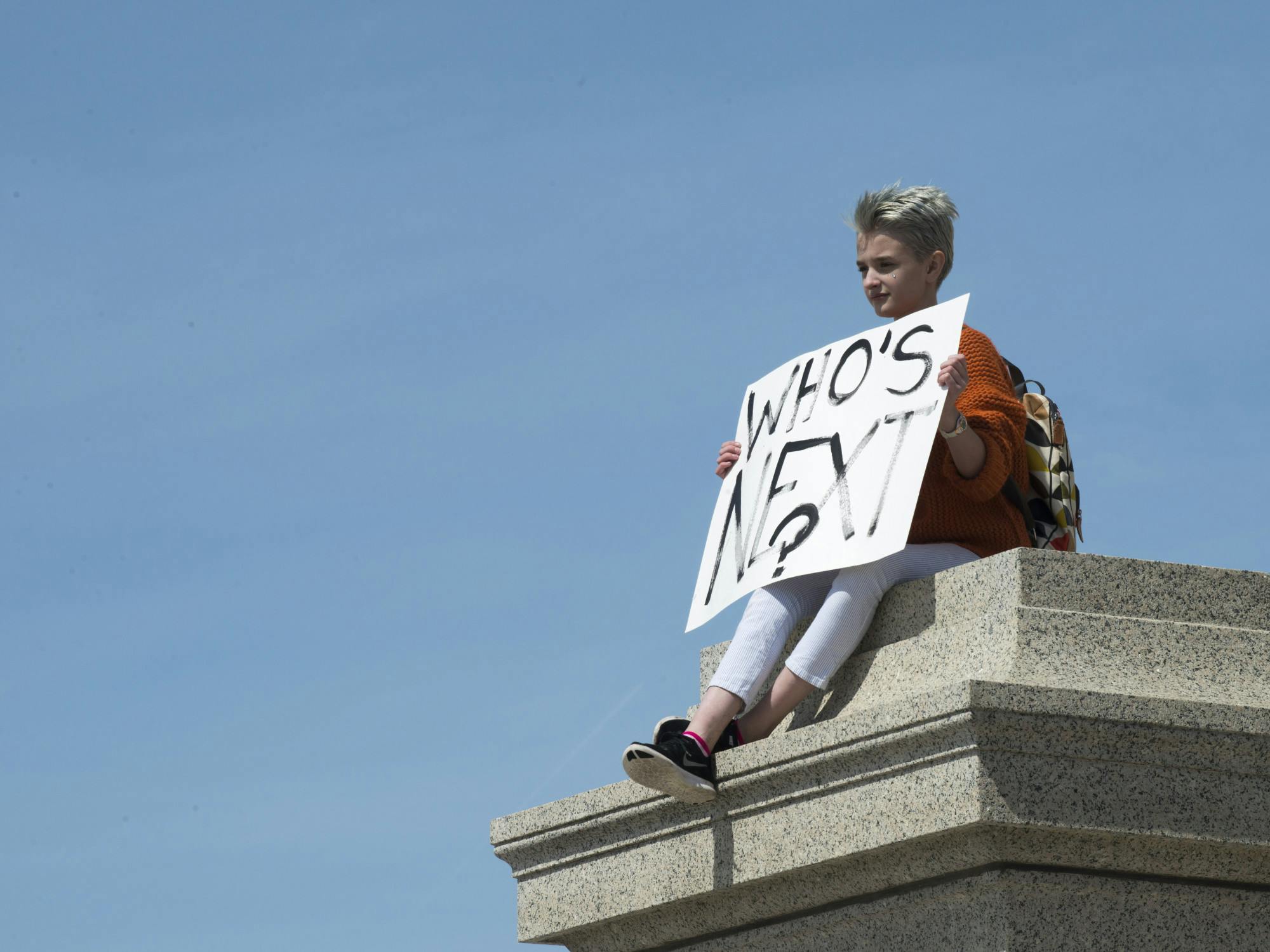 The year 2022 saw the highest number of school shooting incidents in four decades (Photo courtesy of Flickr/“National school walkout against gun violence” by Fibonacci Blue, April 20, 2018). 