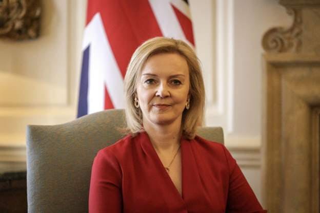 The United Kingdom swore in its new Prime Minister, Liz Truss, on Sept. 6. (Flickr/“Ukraine needs more weapons to pressure Russia - UK foreign secretary” by Just Click&#x27;s With A Camera, May 13, 2022.)