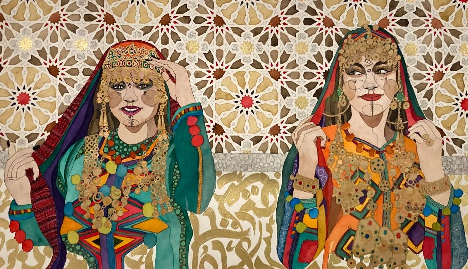 “Symbiotic Juxtaposition,” 2023, Alia Bensliman. (Photo by Lilly Ward)
