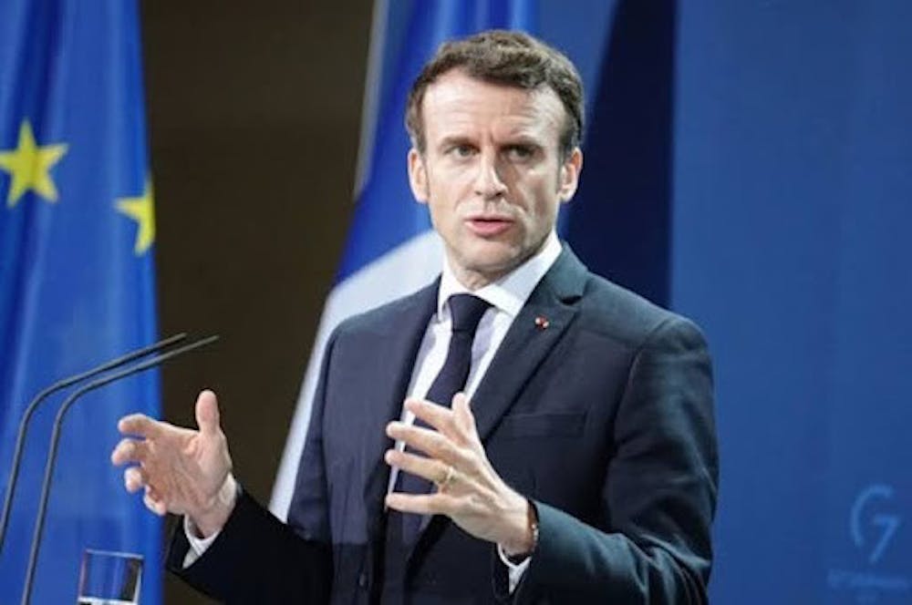 <p><em>France’s president Emmanuel Macron faces widespread criticism as he selects a new prime minister for the third time in the past year. (Photo courtesy of </em><a href="https://www.flickr.com/search/?license=7%2C9%2C10&amp;text=emmanuel+macron" target=""><em>Flickr</em></a><em> / Nguyen, Feb. 15, 2025)</em></p>