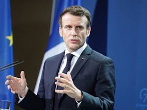 France’s president Emmanuel Macron faces widespread criticism as he selects a new prime minister for the third time in the past year. (Photo courtesy of Flickr / Nguyen, Feb. 15, 2025)