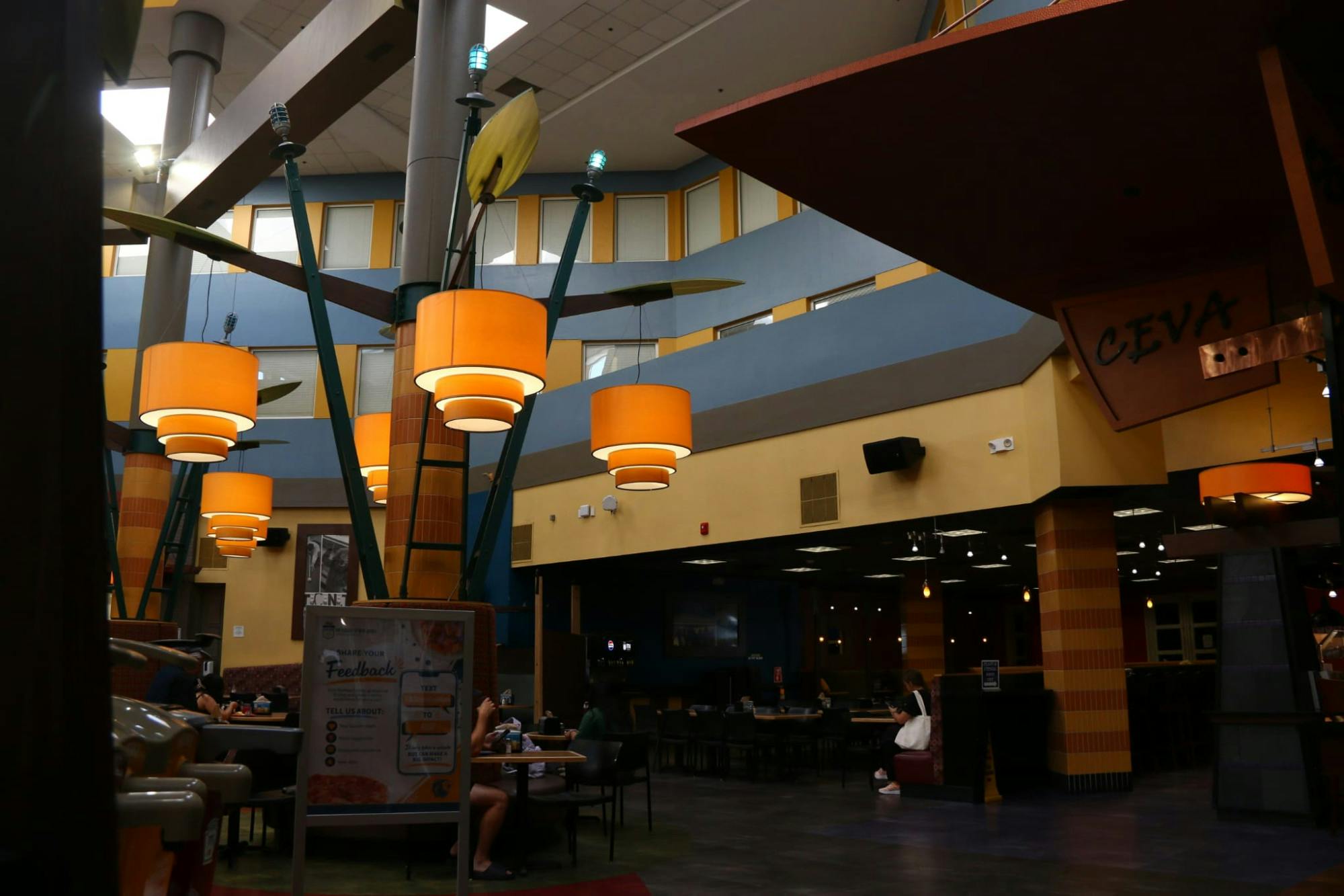 New changes have been made to the dining hall. (Photo courtesy of Nick Kurti)