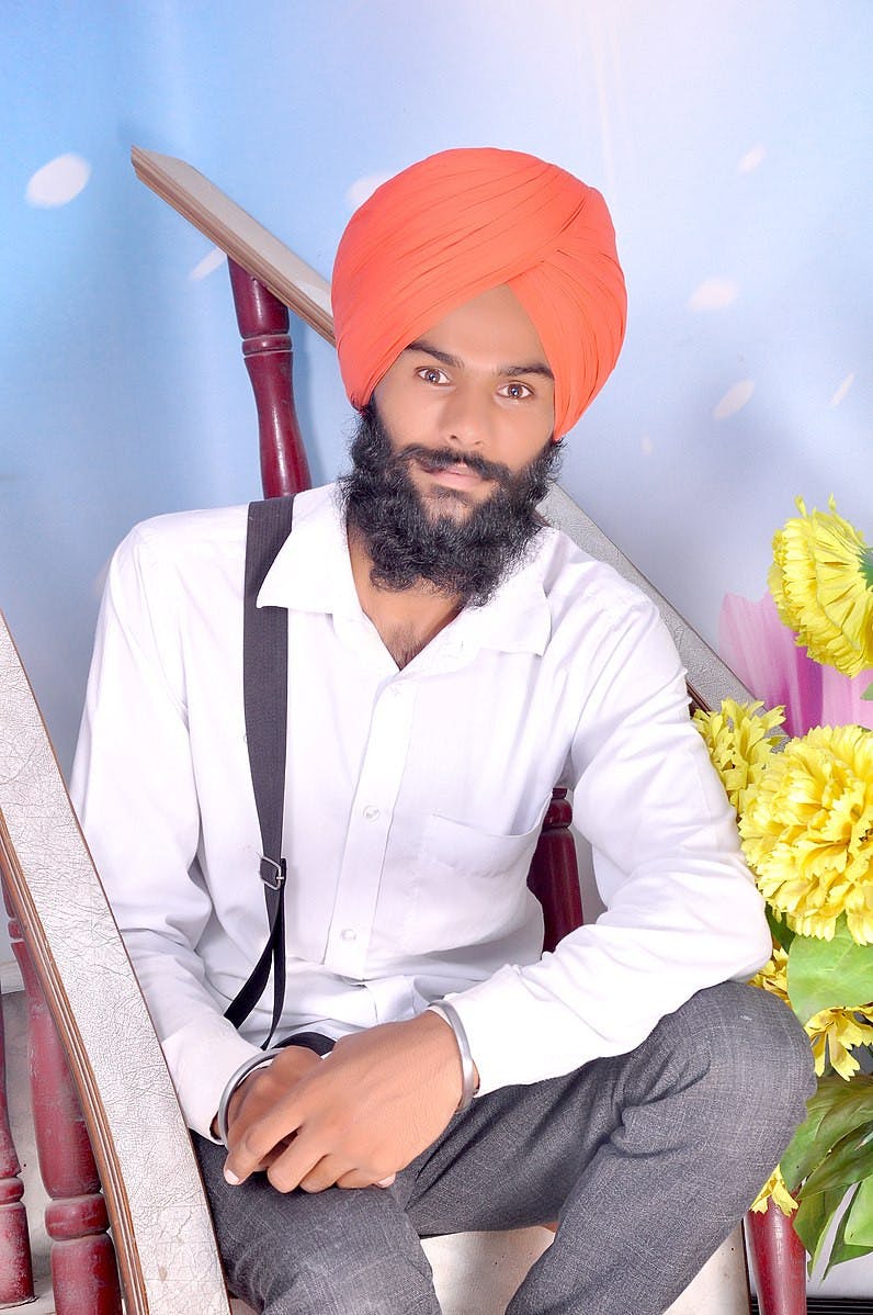 Amritpal Singh is a Sikh activist focused on decreasing the prevalent drug trade in Punjab and supports the Khalistan movement (Photo courtesy of Wikimedia Commons/“Amritpal Singh” by Amritpal Singh. August 24, 2018). 