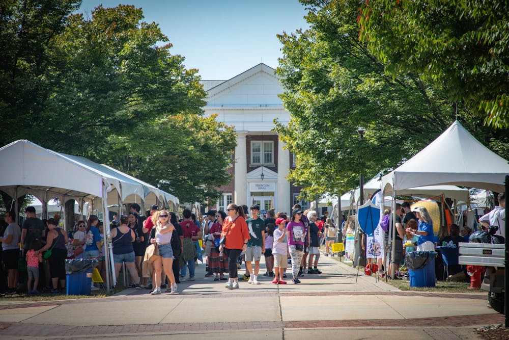 <p><em>Members of the campus and surrounding communities gathered at the College to indulge in food and festivities (Photo by Andre Paras / Staff Photographer).</em></p>