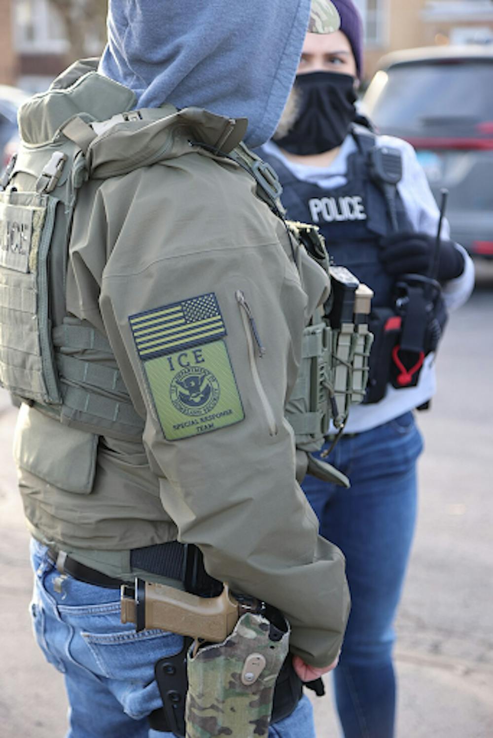 <p><em>Immigration and Customs Enforcement Agent Christian Castro faces federal charges for lying under oath. (Photo courtesy of </em><a href="https://commons.wikimedia.org/wiki/File:U.S._Immigration_and_Customs_Enforcement_(ICE)_Enforcement_and_Removal_Operations%27_(ERO)_officers_in_West_Palm_Beach,_Florida_on_February_14,_2025_-_32.jpg" target=""><em>Wikimedia Commons</em></a><em>)</em></p>