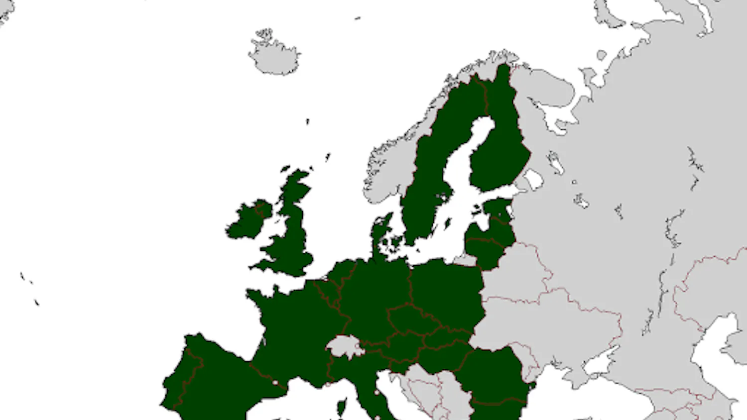 Map of the European Union circa 2007. (Photo courtesy of Wikimedia Commons)