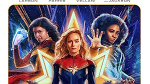 A whimsical women-empowered trio joins forces to save the universe. (Photo courtesy of IMDb)