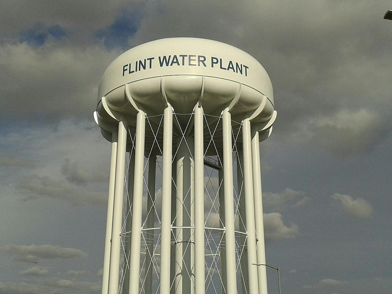 State prosecutors can no longer pursue criminal cases against former Michigan Governor Rick Snyder and other officials for their roles in the Flint water crisis(Photo courtesy of Wikimedia Commons/&quot;﻿Flint-water-treatment-plant-tower&quot; by United States Environmental Protection Agency. April 11, 2016). 