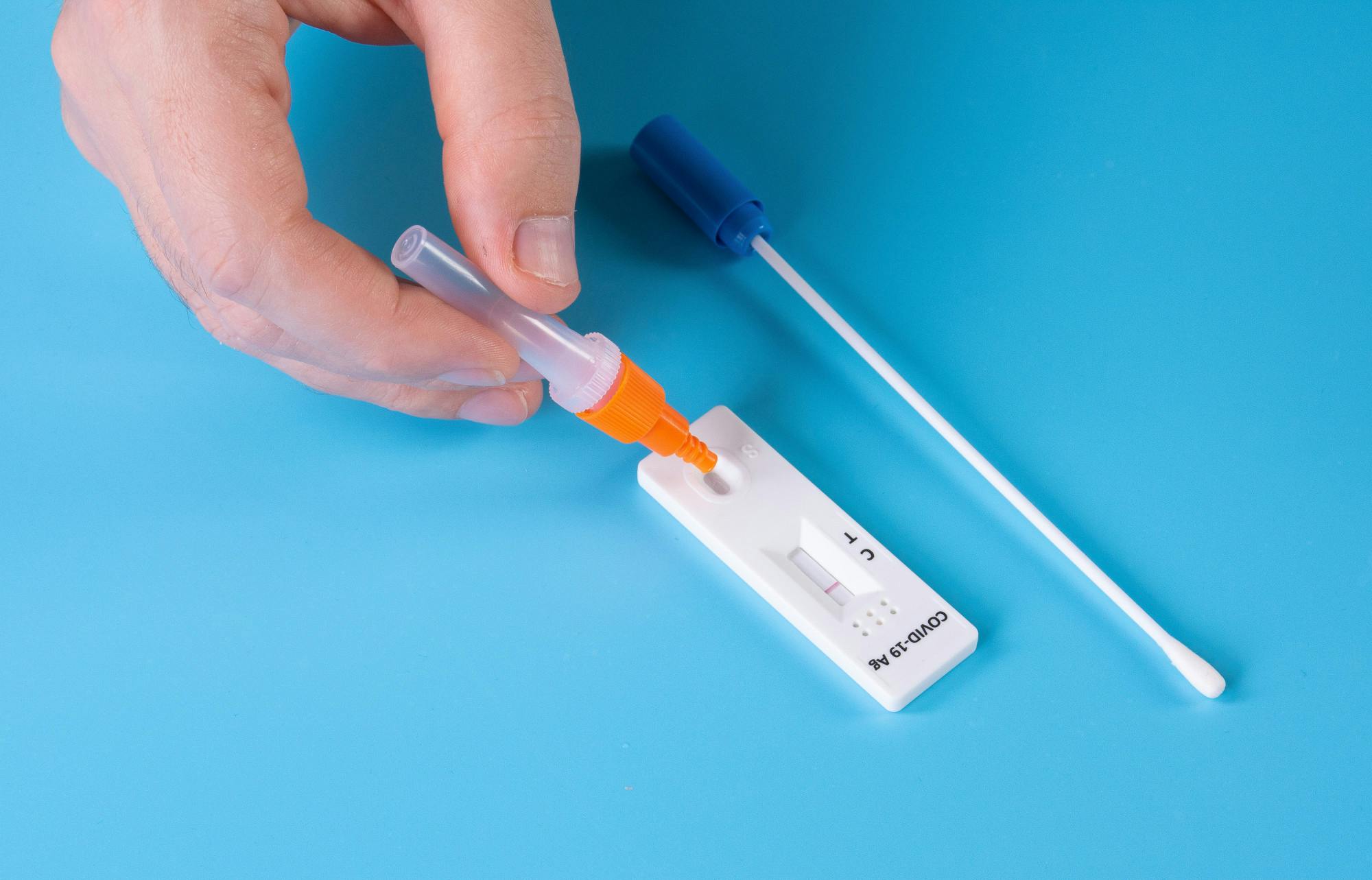 Americans can now order four free at-home COVID-19 tests from the federal government, N95s to be available for free soon(Flickr).