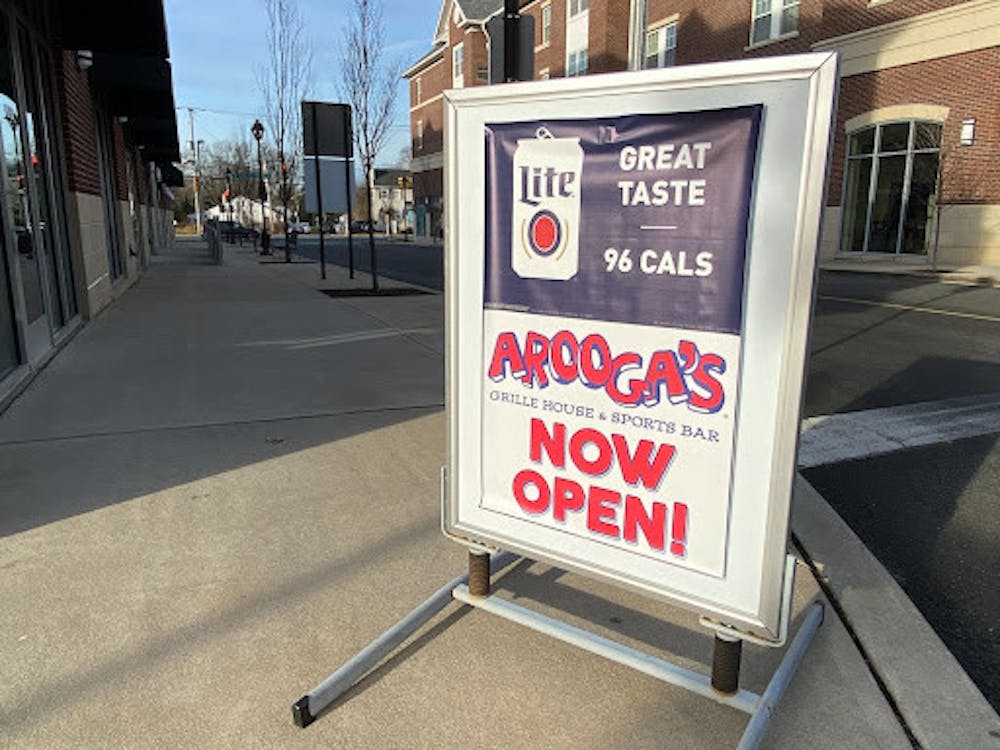 <p><em>Arooga’s Grill House and Sports Bar officially opened its doors with a grand opening on Dec. 12 and is now open daily from 11 a.m. to midnight (Sean Leonard / News Editor).</em><br/><br/></p>