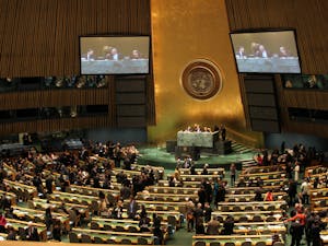 Representing billions of people, the annual meeting is a platform where leaders can publicize the agendas and future plans of their countries(Flickr).