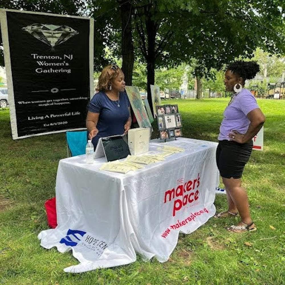 <p><em>Trenton’s The Maker’s Place is providing low income families with much needed baby materials. (Photo courtesy of Callie Crowder)</em></p>