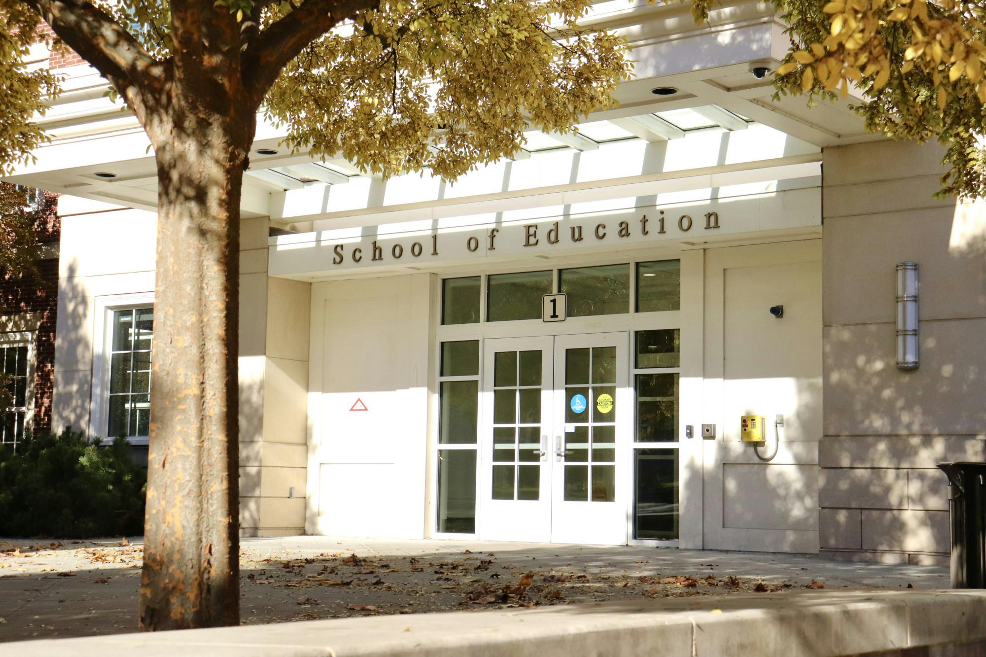 The School of Education at the College. (Photo courtesy Brooke Zevon / Staff Photographer)