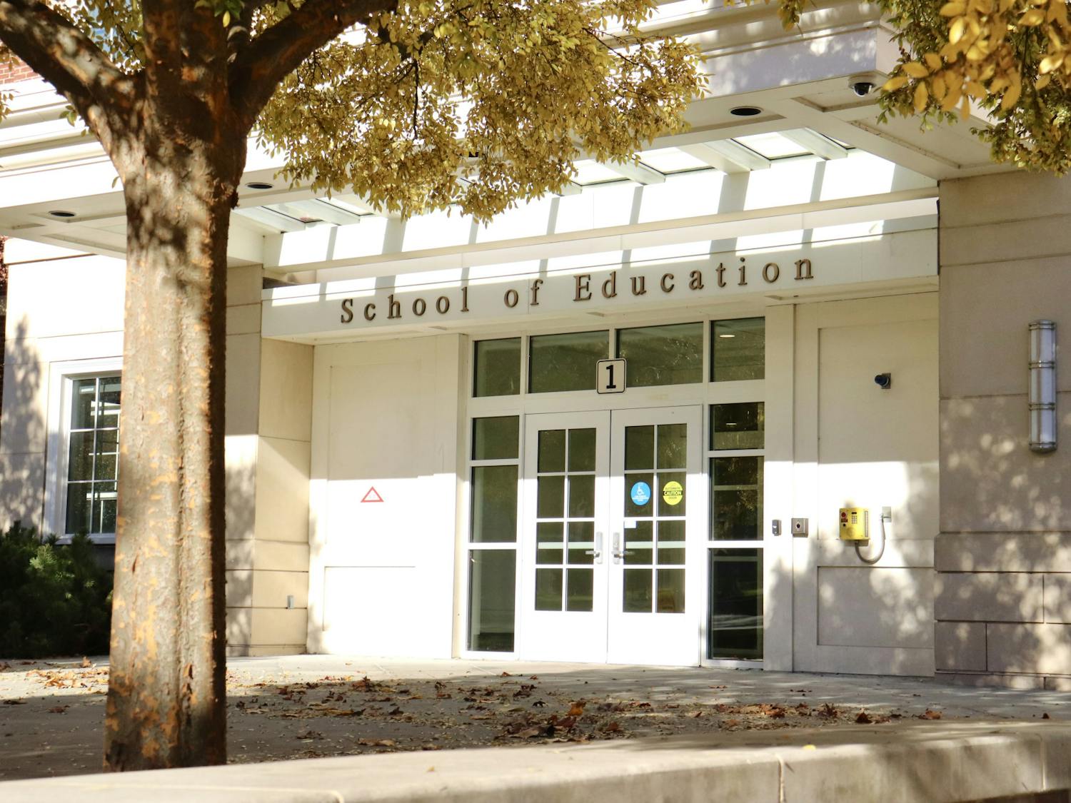 The School of Education at the College. (Photo courtesy Brooke Zevon / Staff Photographer)
