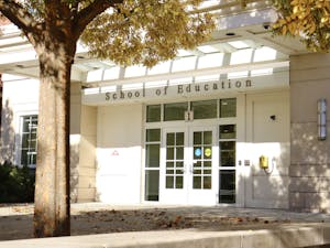 The School of Education at the College. (Photo courtesy Brooke Zevon / Staff Photographer)