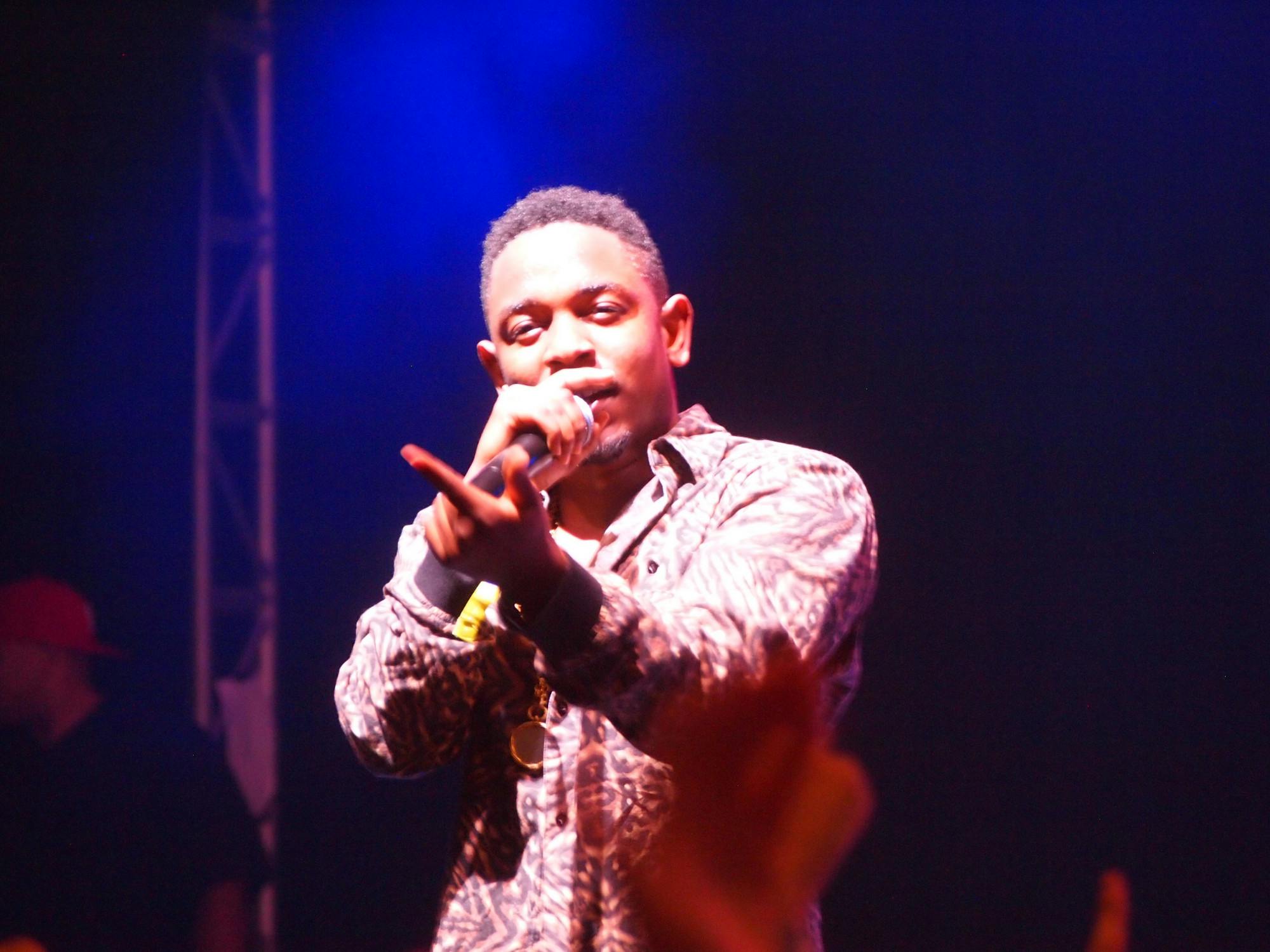 Rappers produce songs with lyrics lacking substance, whereas MCs such as Kendrick Lamar produce more complex content. (Photo courtesy of Flickr / Jon Elbaz, June 7, 2012)