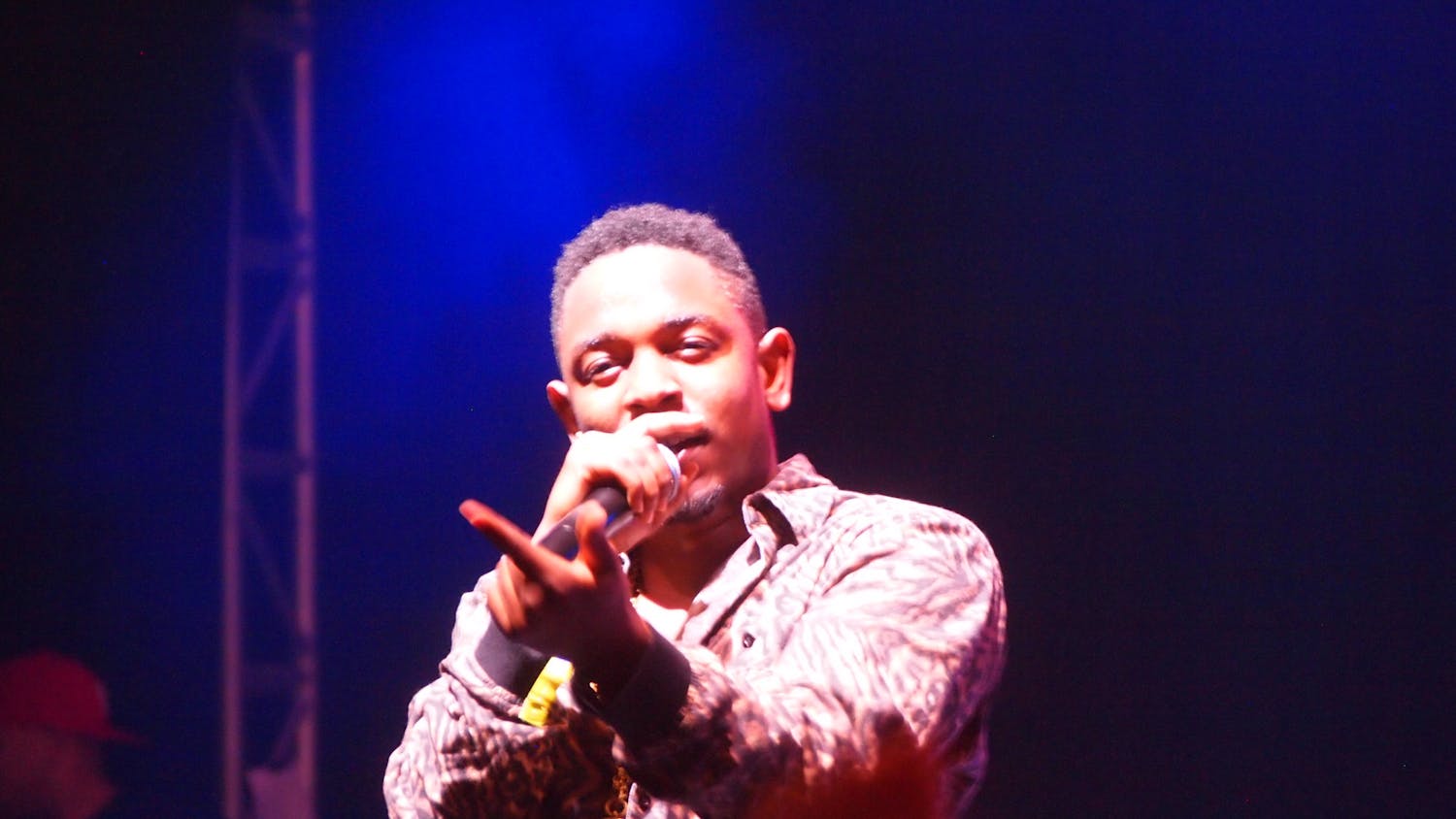 Rappers produce songs with lyrics lacking substance, whereas MCs such as Kendrick Lamar produce more complex content. (Photo courtesy of Flickr / Jon Elbaz, June 7, 2012)