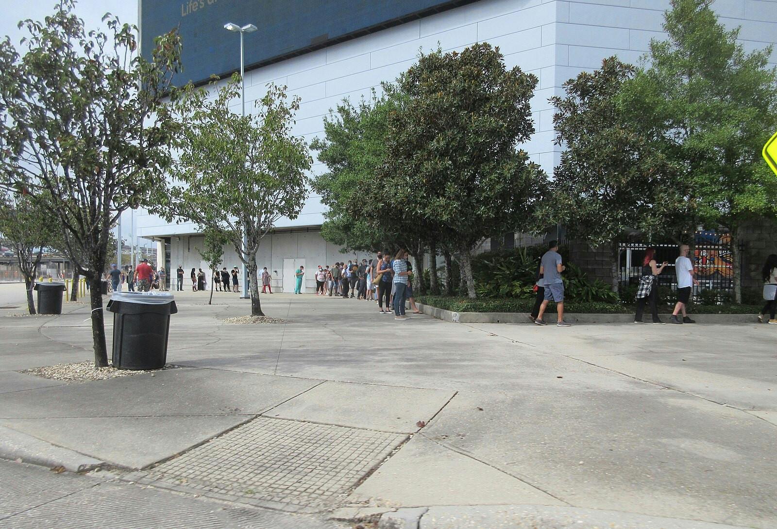 More than 41 million Americans have already cast their ballots in the November election, either by mail or through early in-person voting (Photo courtesy of Wikimedia Commons / “Early voting at New Orleans Arena, October 2020 17” by Infrogmation of New Orleans. October 27, 2020). 