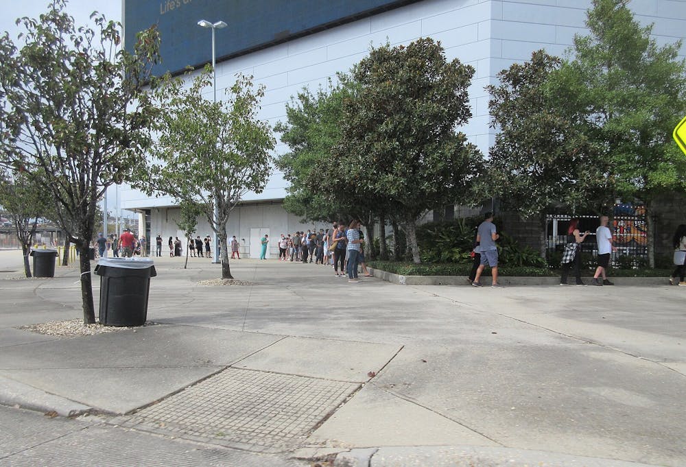 <p><em>More than 41 million Americans have already cast their ballots in the November election, either by mail or through early in-person voting (Photo courtesy of Wikimedia Commons / “</em><a href="https://commons.wikimedia.org/wiki/File:Early_voting_at_New_Orleans_Arena,_October_2020_17.jpg" target=""><em>Early voting at New Orleans Arena, October 2020 17</em></a><em>” by Infrogmation of New Orleans. October 27, 2020). </em></p>