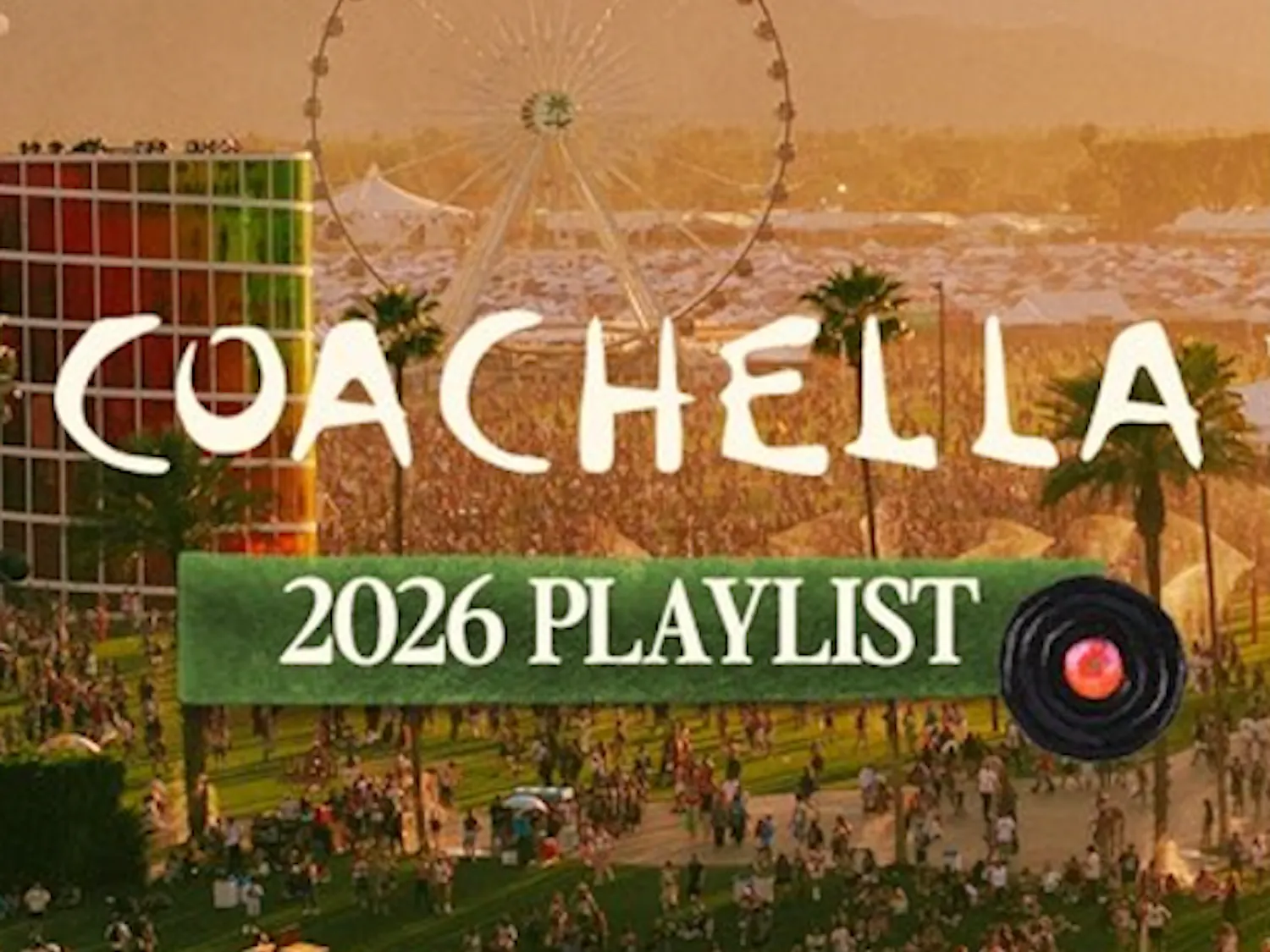 Apple Music’s 2026 Coachella playlist. (Photo courtesy of Apple Music)
