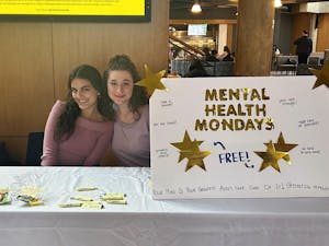 Aria Chalileh and Kate Zydor are the co-founders of Mental Health Mondays (Photo courtesy of Alexa Giacoio).