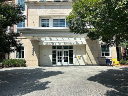 The College’s School of Education building. (Photo by Briana Keenan / Correspondent).