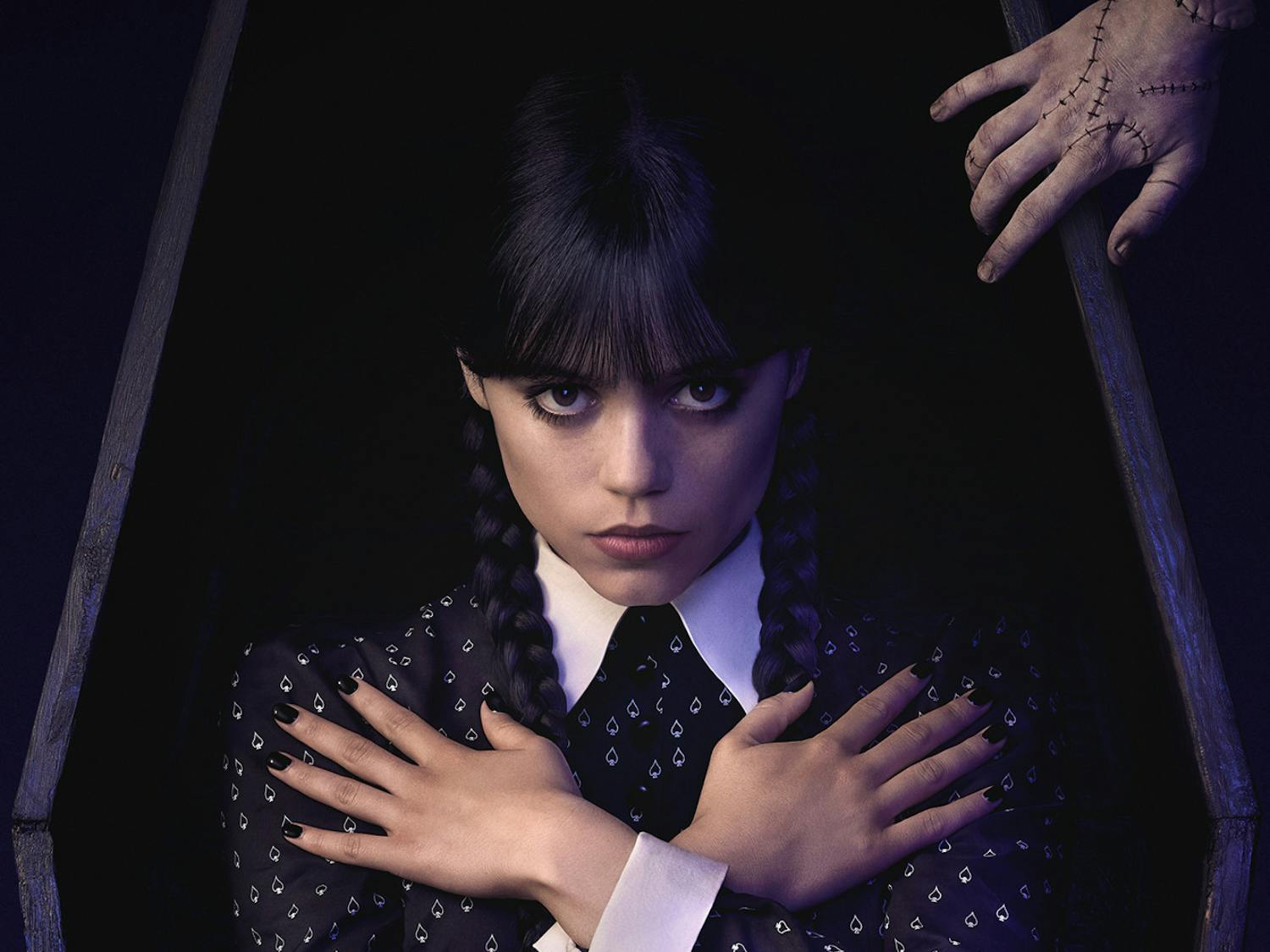 Jenna Ortega as Wednesday Addams in “Wednesday” Season 2. (Photo courtesy of IMDb)