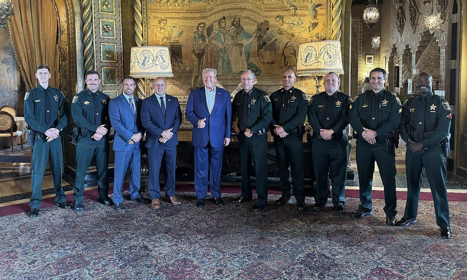 Donald Trump was the target of another attempt at his golf club in West Palm Beach, Florida, on Sep. 15 (Photo courtesy of Wikimedia Commons / “Martin County Sheriff&#x27;s Office meets up with former president Donald Trump” by Martin County Sheriff&#x27;s Office. September 17, 2024).