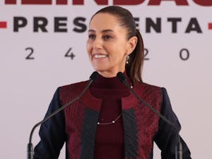 Claudia Sheinbaum, the 61-year-old former mayor of Mexico City, emerged victorious as she took the Mexican presidential office on Oct. 1 (Photo courtesy of Wikimedia Commons / “Claudia Sheinbaum (conferencia de prensa)” by Ernesto Toboa. July 10, 2024).