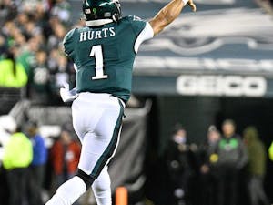 Philadelphia Eagles quarterback Jalen Hurts (Photo courtesy of All-Pro Reels / Flickr).