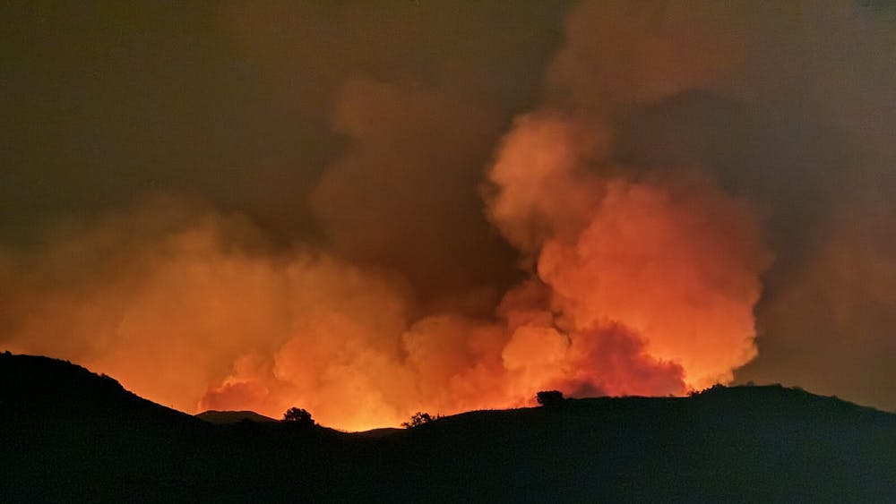 <p><em>Fire crews continued to battle wildfires across both the east and west coasts of the United States (Photo courtesy of Wikimedia Commons / “</em><a href="https://commons.wikimedia.org/wiki/File:2024_Airport_Fire_8.jpg" target=""><em>2024 Airport Fire 8</em></a><em>” by Fluffy89502. September 10, 2024).</em></p>