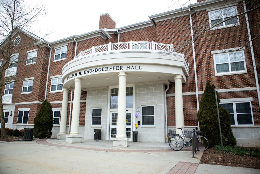<p>Hausdoerffer and Phelps, which mostly house upperclassmen, provide apartment-style housing for about 200 students (Photo by Shane Gillespie / Photo Editor). </p>