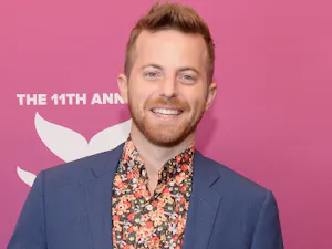 Fulmer poses on the red carpet. (Photo courtesy of IMDb)