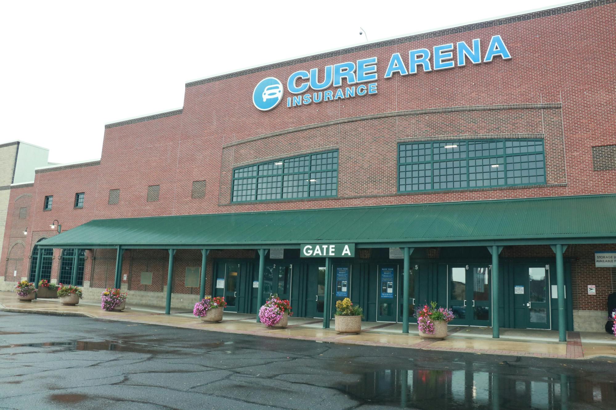 The CURE arena will see minor league hockey fans coming through their door once again. (Photo by Sky Stewart / Multimedia Coordinator & Editorial Cartoonist)