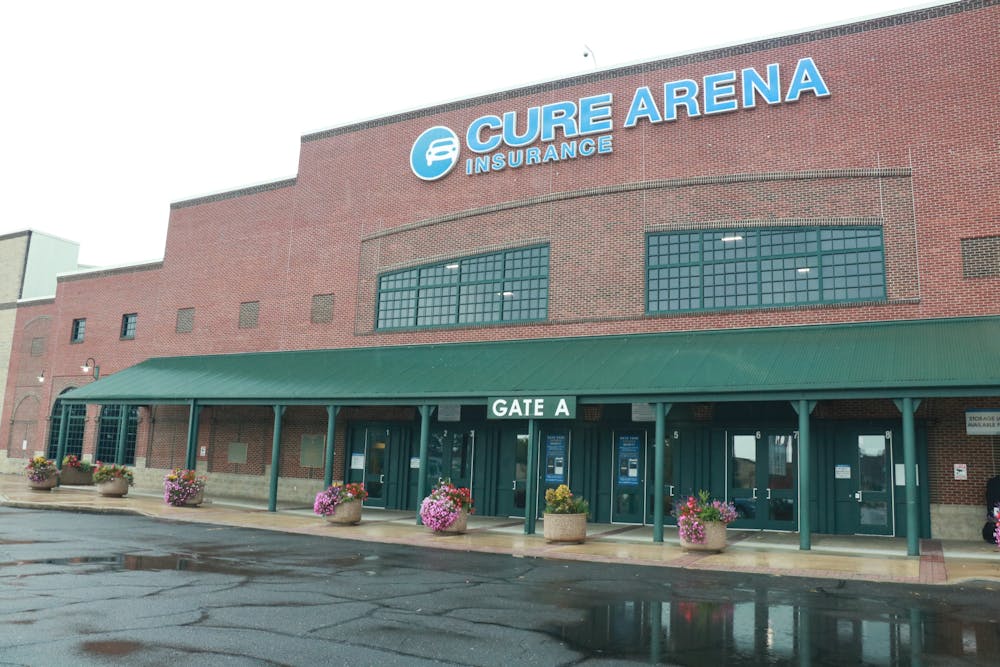 The CURE arena will see minor league hockey fans coming through their door once again. (Photo by Sky Stewart / Multimedia Coordinator & Editorial Cartoonist)