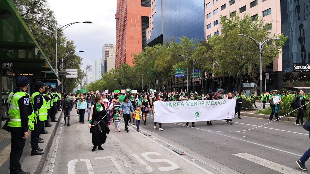 <p><em>Mexico’s Supreme Court recently decriminalized abortion nationwide, ruling that the previous restrictions on abortion access violated the constitutional rights of women (Photo courtesy of Wikimedia Commons/“</em><a href="https://commons.wikimedia.org/wiki/File:Marcha_legalizaci%C3%B3n_del_aborto_01.jpg" target=""><em>Marcha legalización del aborto 01</em></a><em>” by Wotancito. September 28, 2019). </em></p>