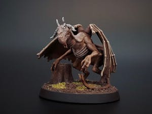 In our own backyard, lies the most frightening tale, one that has been told to many New Jerseyans and Pennsylvanians for generations: the Jersey Devil (Photo courtesy of Wikimedia Commons/“Jersey devil mini” by Dystopiamatt. August 25, 2020).