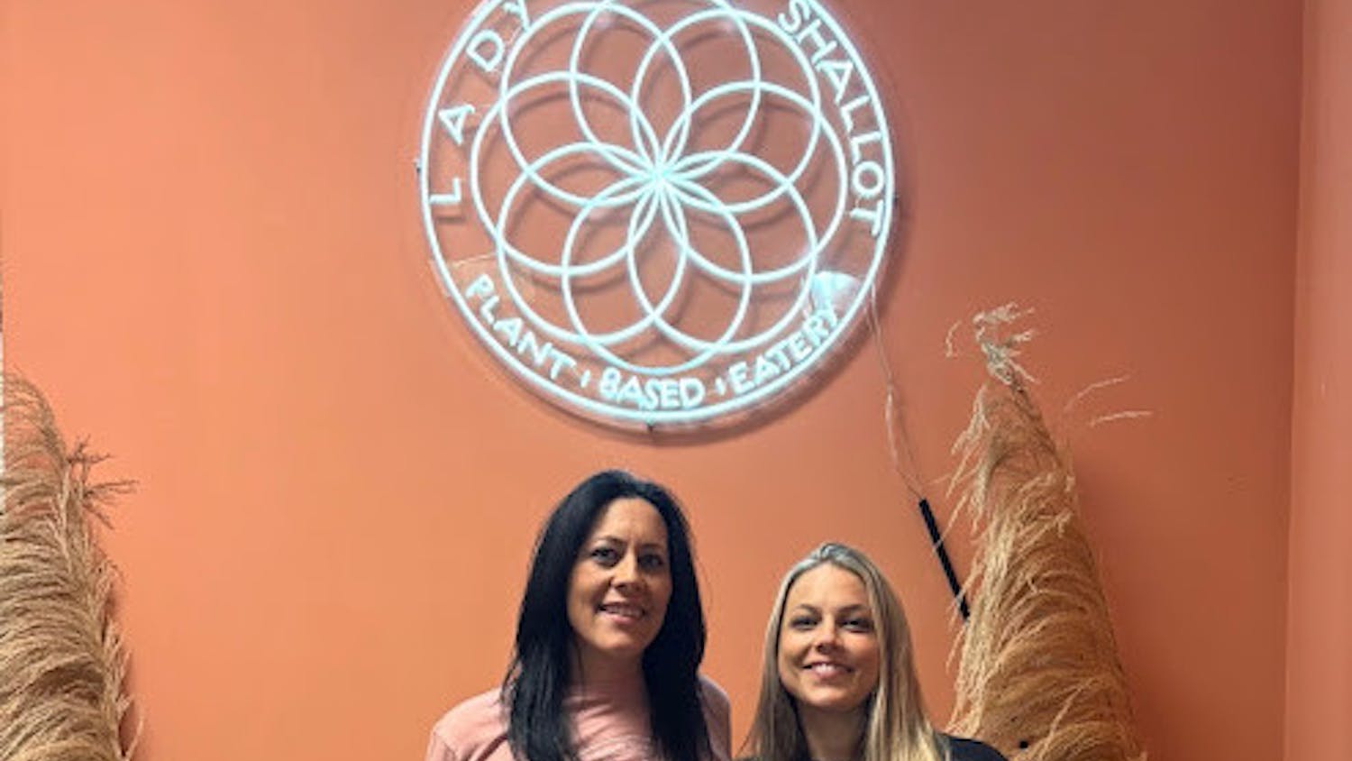 Lady and the Shallot was originally housed in the Trenton Farmer’s Market, co-created by Francesca Avitto (left) and Kate Wnek (right). (Photo courtesy of Francesca Avitto and Kate Wnek)