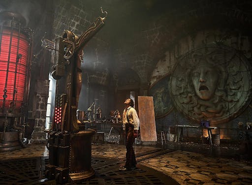 Oscar Isaac as Victor Frankenstein in Guillermo del Toro’s “Frankenstein.” (Photo courtesy of IMDb)