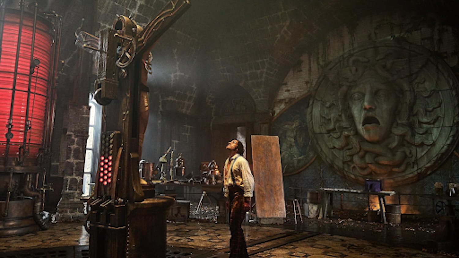 Oscar Isaac as Victor Frankenstein in Guillermo del Toro’s “Frankenstein.” (Photo courtesy of IMDb)