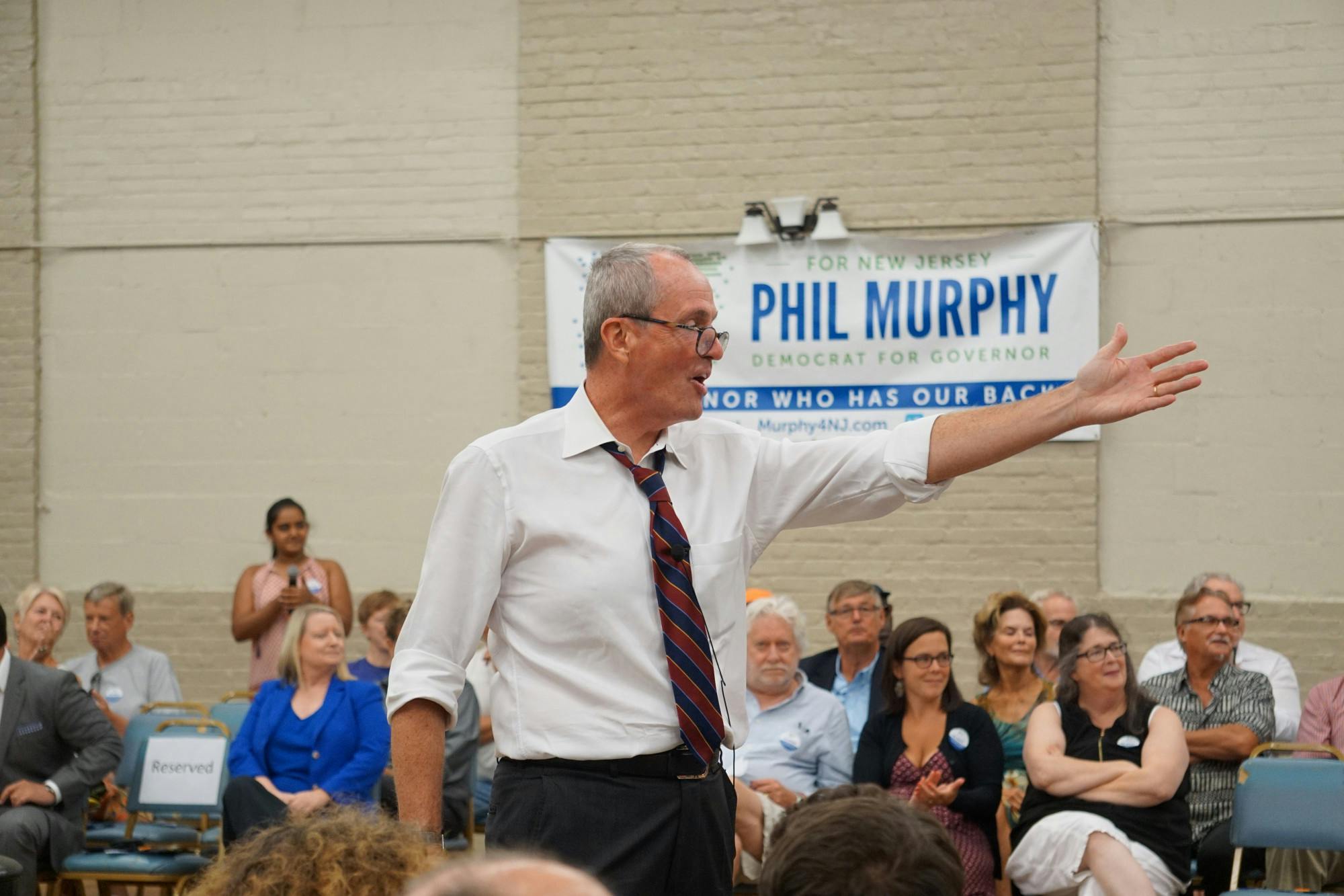 Murphy was reelected as governor of New Jersey in the 2021 election, the first Democratic incumbent to do so since 1977 (Flickr / “Phil Murphy” by Phil Murphy for Governor. Aug. 31, 2016). 