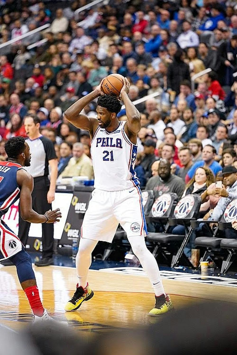 Philadelphia 76ers’ center Joel Embiid is in the midst of one of the greatest individual scoring seasons of all time (Photo courtesy of Paul Browse / Flickr).