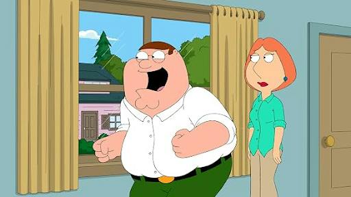 Peter and Lois Griffin, the iconic couple on “Family Guy.” (Photo courtesy of IMDb)
