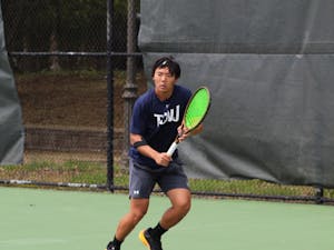Sophomore Nathan Chan helped the Lions in their home win over Moravian. (Photo by Elizabeth Gladstone / Multimedia Coordinator)