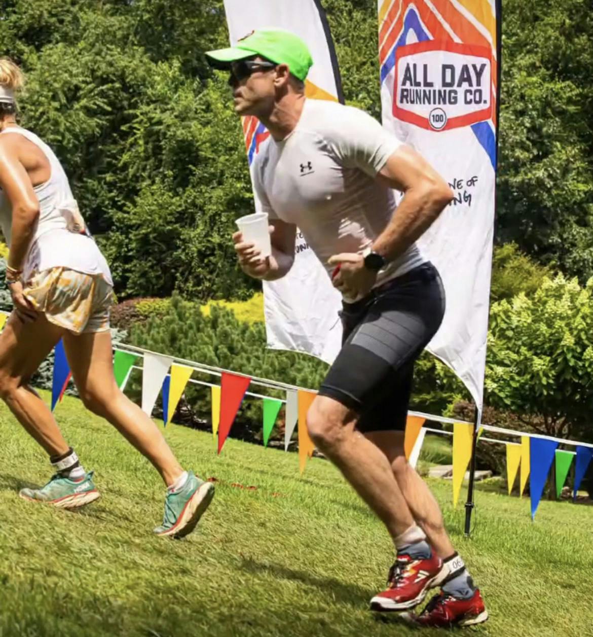 Neilan running “Hell on a Hill” (Photo courtesy of Mark Neilan).