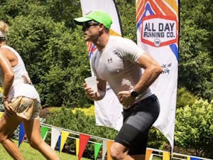 Neilan running “Hell on a Hill” (Photo courtesy of Mark Neilan).