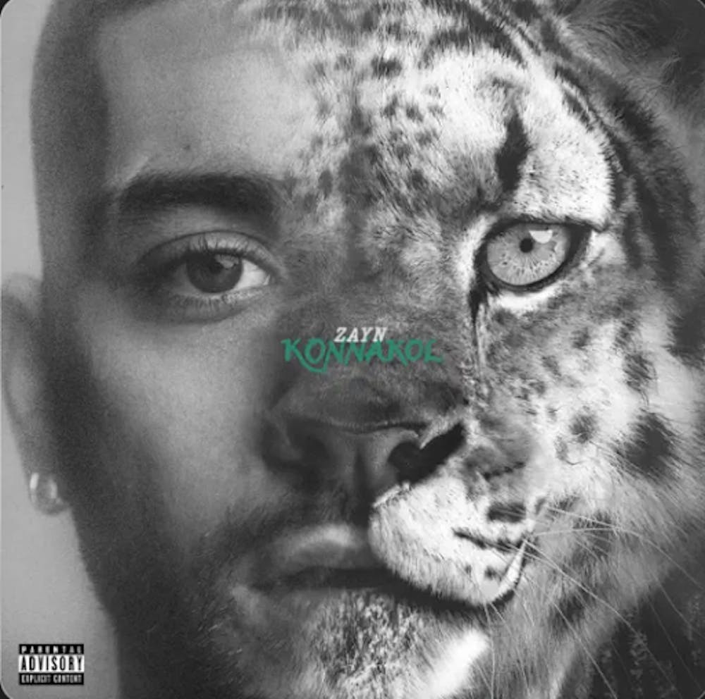 <p><em>Cover for Zayn’s fifth studio album “KONNAKOL.”</em></p>