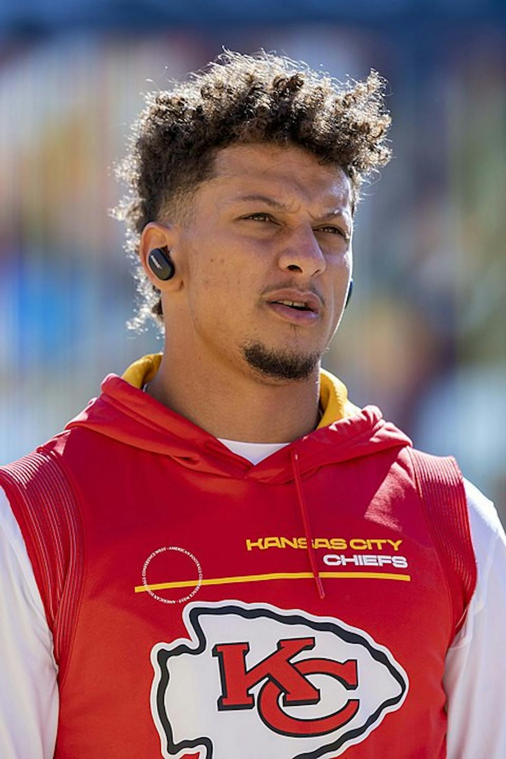 <p><em>Quarterback Patrick Mahomes led the Chiefs to their third Super Bowl in five years (Photo courtesy of All-Pro Reels / </em><a href="https://commons.wikimedia.org/w/index.php?curid=112095786#/media/File:Patrick_Mahomes_(51615475056).jpg" target="_blank"><em>Wikimedia Commons</em></a><em>).</em></p>